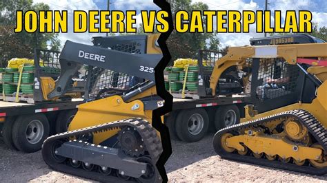 john deere vs cat mini excavator|deere vs caterpillar price.